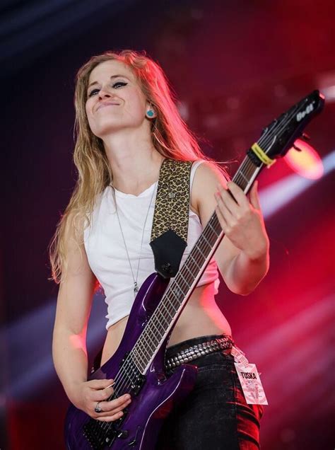 Merel Bechtold Female Guitarist Guitar Girl Metal Girl