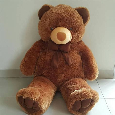 Jual Jual Boneka Teddy Bear Jumbo 1 Meter Warna Coklat Khas Bandung Di