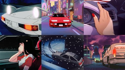 50 Aesthetic Anime Cars Amp Driving Looping S Gridfiti