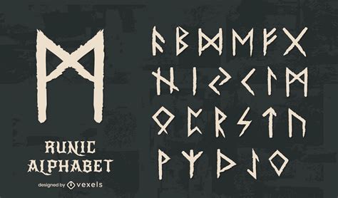 Runic Alphabet Set Vector Download