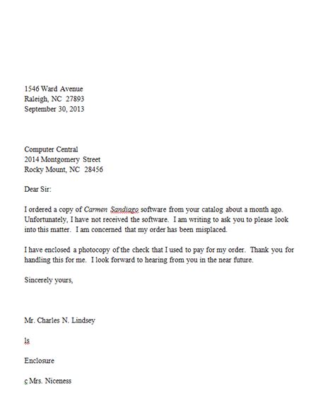 How to address a letter to a government official. Return Address, Letter/Inside Address, Salutation, BODY,