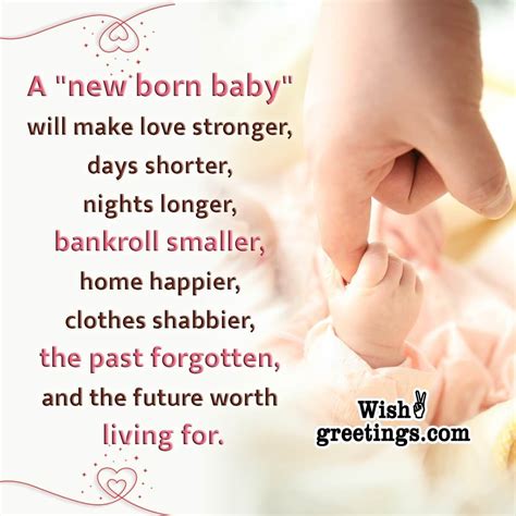 New Born Baby Wishes Messages To Father And Mother Wish Greetings