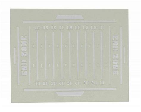 Football Field Stencil 14 Mil Paintingcrafts Templates For Sale