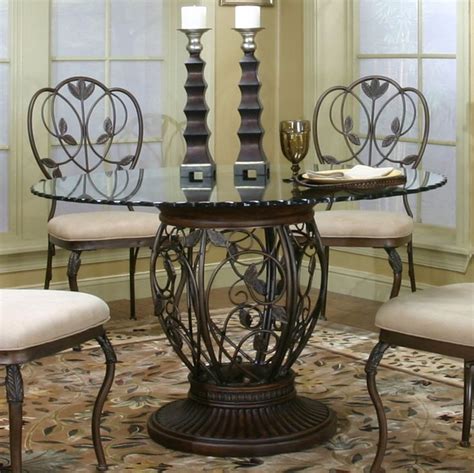 Beautiful Wrought Iron Kitchen Table And Chairs With Images Wrought