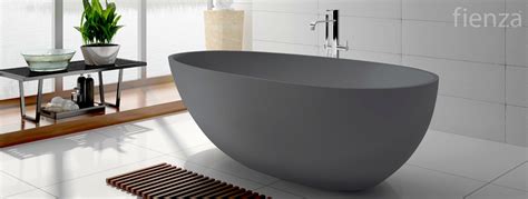 The smooth natural stone look characterize the pebble rock bathroom range. What You Need to Know About Matte Grey Stone Bathroom ...