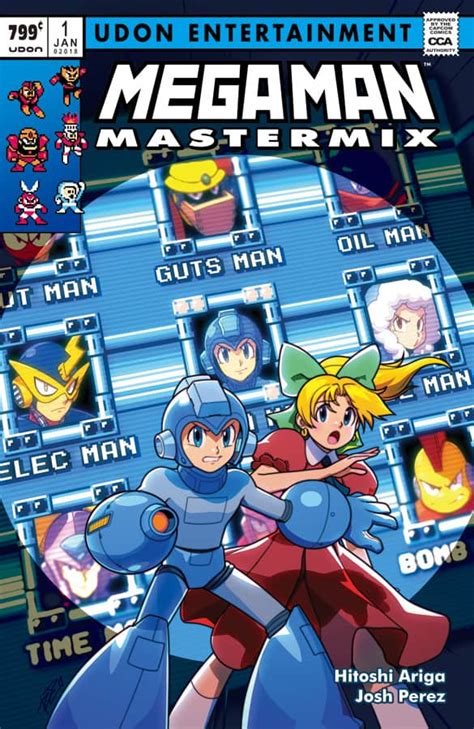 Review Mega Man Mastermix Vol 1 01 A Masterful Remix With Splashes
