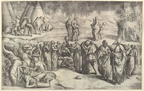 Battista Franco The Israelites Gathering Manna The Metropolitan
