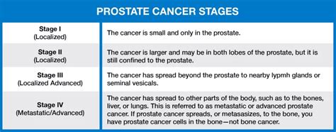 Stages And Grading Overview Zero Prostate Cancer