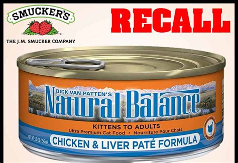 This was discovered from a routine state. Cat Food Recall: Natural Balance Pet Foods pulled for ...