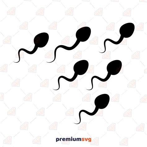 Sperm Svg Silhouette Sperm Svg Vector Instant Download Premiumsvg