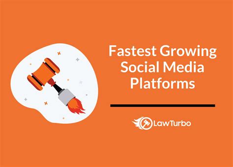 Fastest Growing Social Media Platforms Lawturbo