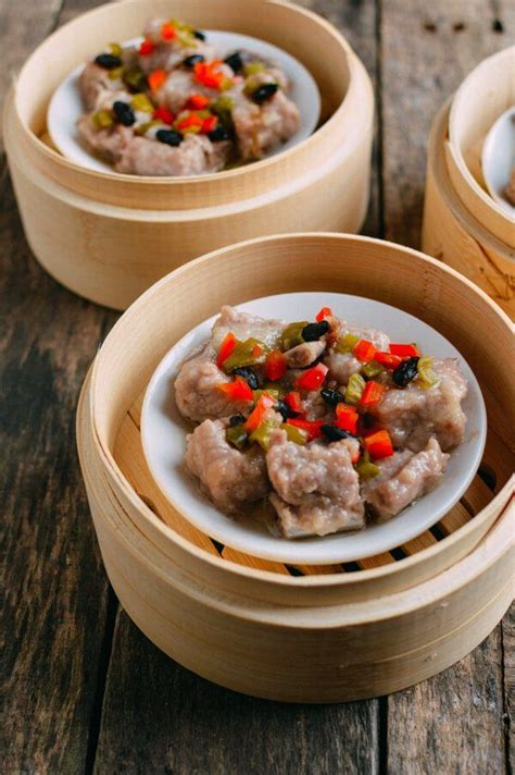 Dim Sum Steamed Spare Ribs With Black Beans Recipe Dim Sum Recipes