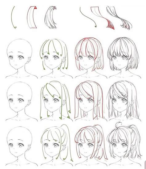 Drawing Hair Anime Style There Are Other Factors Affecting The Hair And
