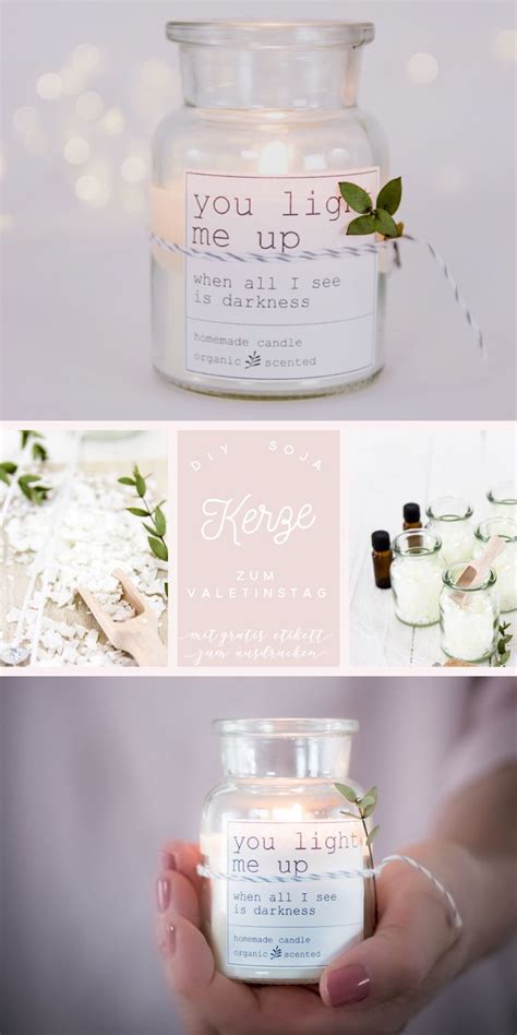 Zu den besten geschenkideen zum valentinstag zählen vor allem produkte, die auf romantische art und weise sagen wie gern man seinen freund oder seine freundin hat. DIY Geschenk-Idee zum Valentinstag: Bio Soja Kerze zum ...