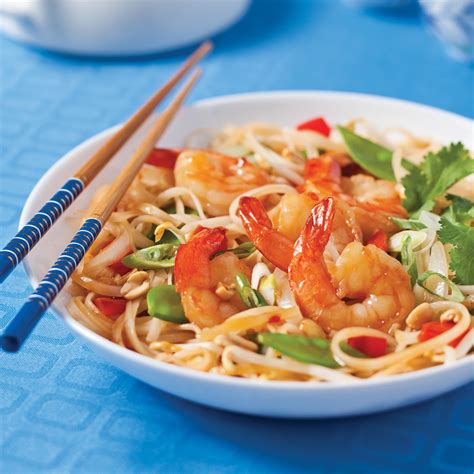 Pad thaï aux crevettes