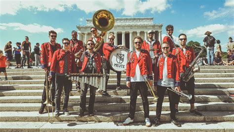 How To Get An 11 Piece German Marching Techno Band On Tour In The Us