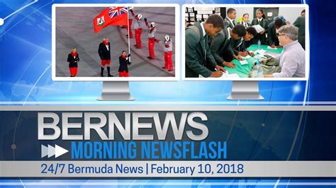 Bernews Newsflash For Saturday February 10 2018 Youtube