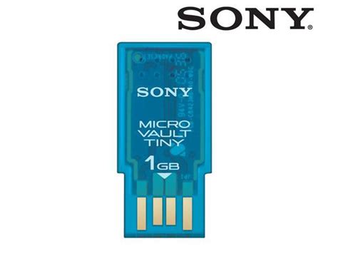 Sony Micro Vault Tiny 1gb Flash Drive Usb20 Portable Model Usm 1gh