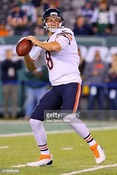 Chicago Bears Quarterback Jimmy Clausen Prior To The Game Between The News Photo Getty Images