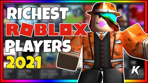 Top 20 Richest Roblox Players 2021 Youtube