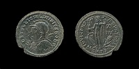 ROMAN EMPIRE Licinius II Caesar 317-324 AD follis