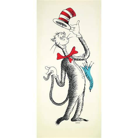 Teds Cat 50th Anniversary Print The Cat In The Hat — The Art Of Dr Seuss Gallery