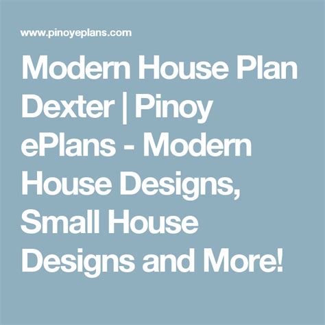 Modern House Plan Dexter Pinoy Eplans Story House Design Two My XXX Hot Girl