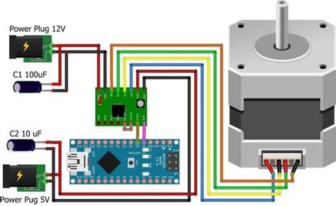 How To Control Stepper Motor With A4988 Driver And Arduino