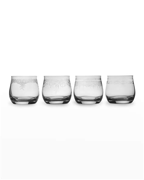 Mikasa Cal Blue Ombre Old Fashioned Glasses Set Of 4 Neiman Marcus
