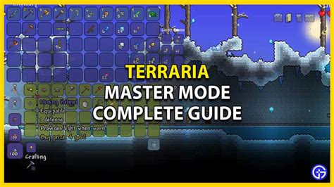 Terraria Master Mode Guide Gamer Tweak
