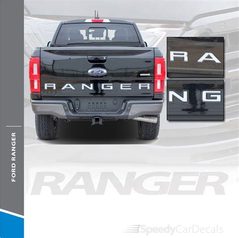 Ford Ranger Tailgate Stripes Ranger Tailgate Letters 2019 2020 2021 2022