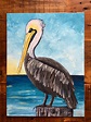 Pelican Painting For Sale "Pelicans at the Lake" 3 of 3 $49.00 This is ...