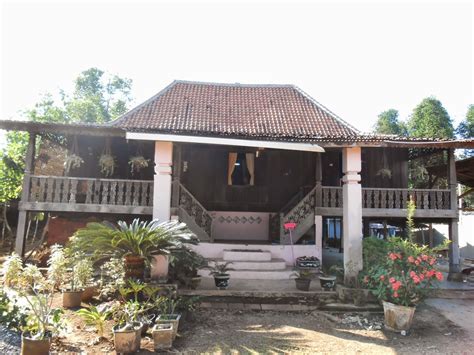 93 desain rumah adat lampung. Bahan Bangunan Nuwo Sesat