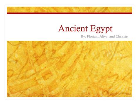 Ppt Ancient Egypt Powerpoint Presentation Free Download Id5526966