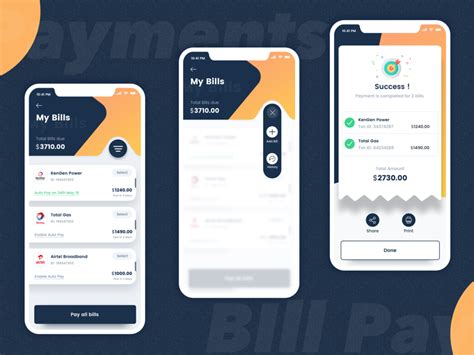 Bill Payments Banking App By Satwik Pachino Dribbble Dribbble Web