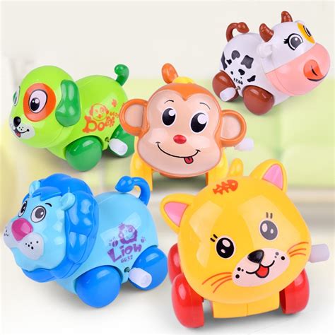 Baby Toys Clockwork Wind Up Toy Children Infant Mini Cute Cartoon