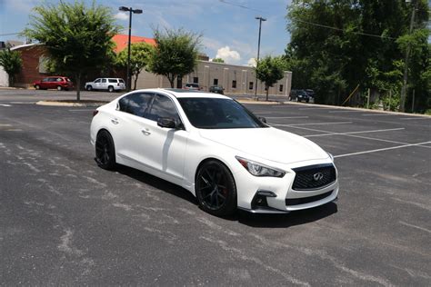 Used 2018 Infiniti Q50 Red Sport 400 Awd Wnav For Sale Sold Auto
