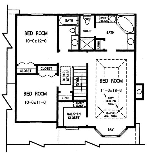 Second Floor House Plan Floorplansclick