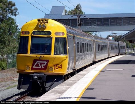 ICE 154 Queensland Rail Walkers ABB InterCity Express At Brisbane