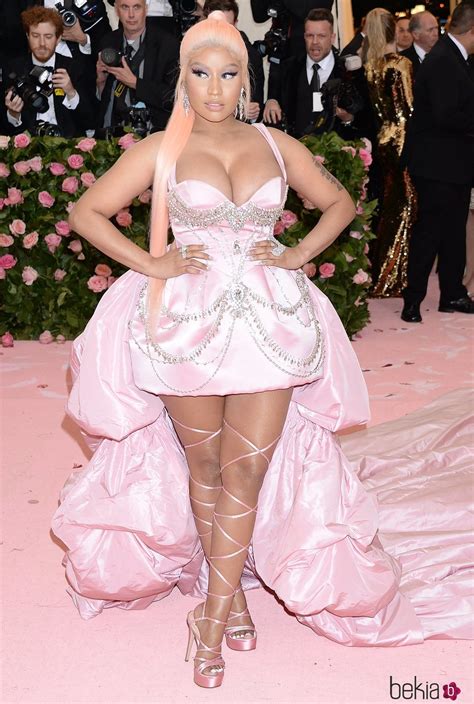 Nicki Minaj En La Alfombra Roja De La Gala MET 2019 Gala MET 2019