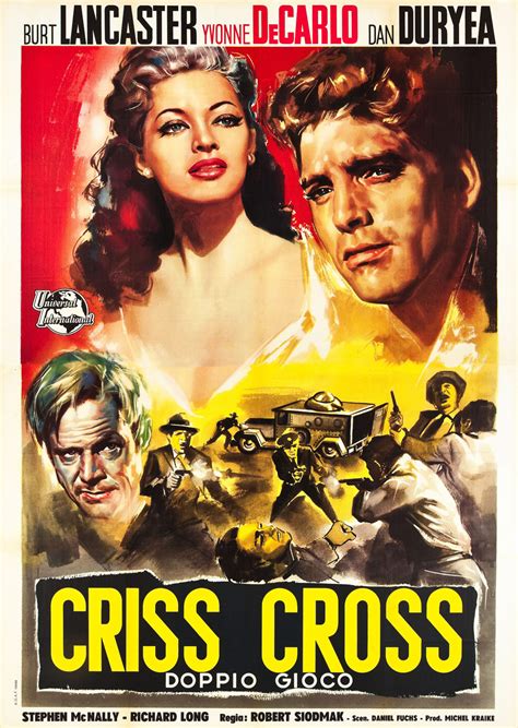 Criss cross (1949) cast and crew credits, including actors, actresses, directors, writers and more. Where Danger Lives: Film Noir Movie Posters: BURT LANCASTER