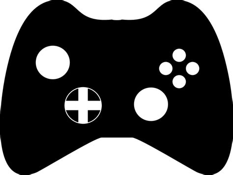 Free Game Controller Silhouette Download Free Game Controller