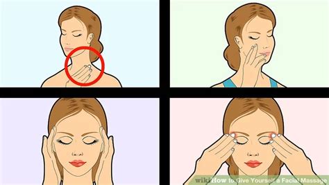 How To Give Yourself A Facial Massage Facial Massage Facial Massage Steps Face Massage