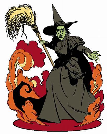Wizard Witch Wicked Oz Clipart Clip Glinda