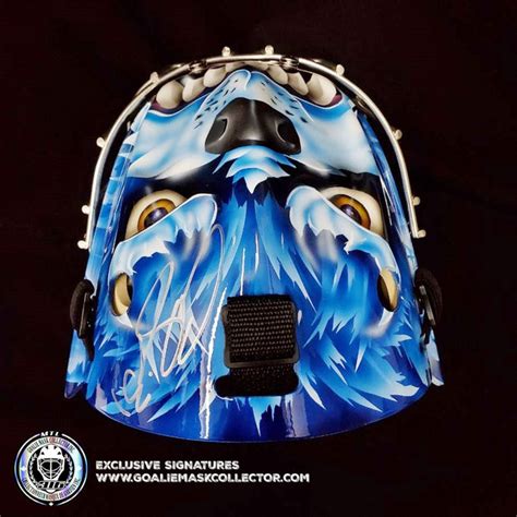 The Curtis Cujo Joseph Collection Goalie Mask Collector