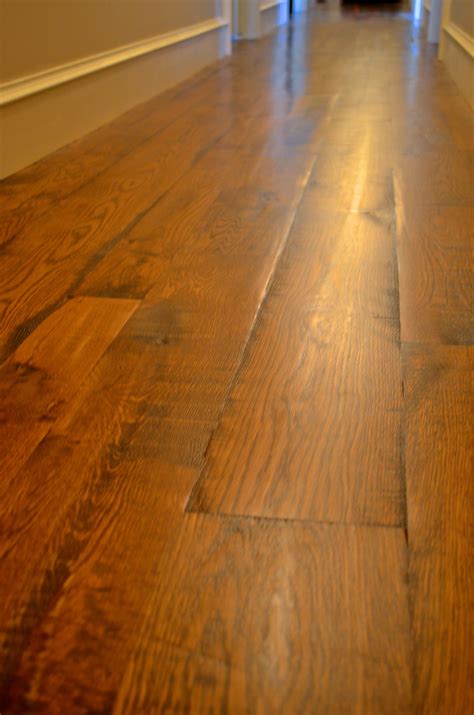 Custom Made Rustic White Oak Flooring Made By Timber Barn