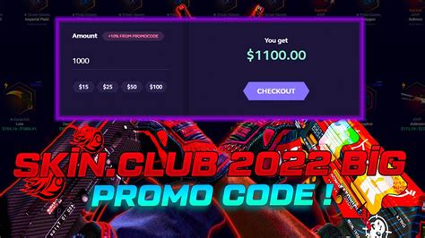 Skİnclub Promo Code Skinclub Promo Code 2022 Skin Club Code Skin