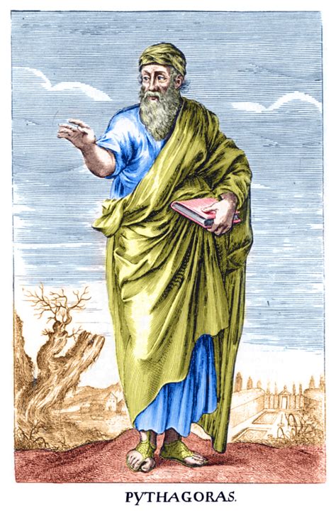 The Ancient Greek Philosopher Pythagoras And The Cult Of The