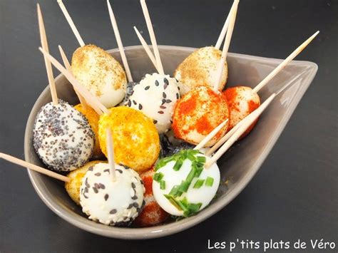 Les ptits plats de Véro Une idée facile pour lapéro œufs de caille