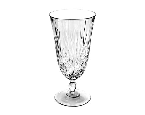 Water Goblet 13 5 Oz Cut Crystal Clear Aandb Partytime Rentals